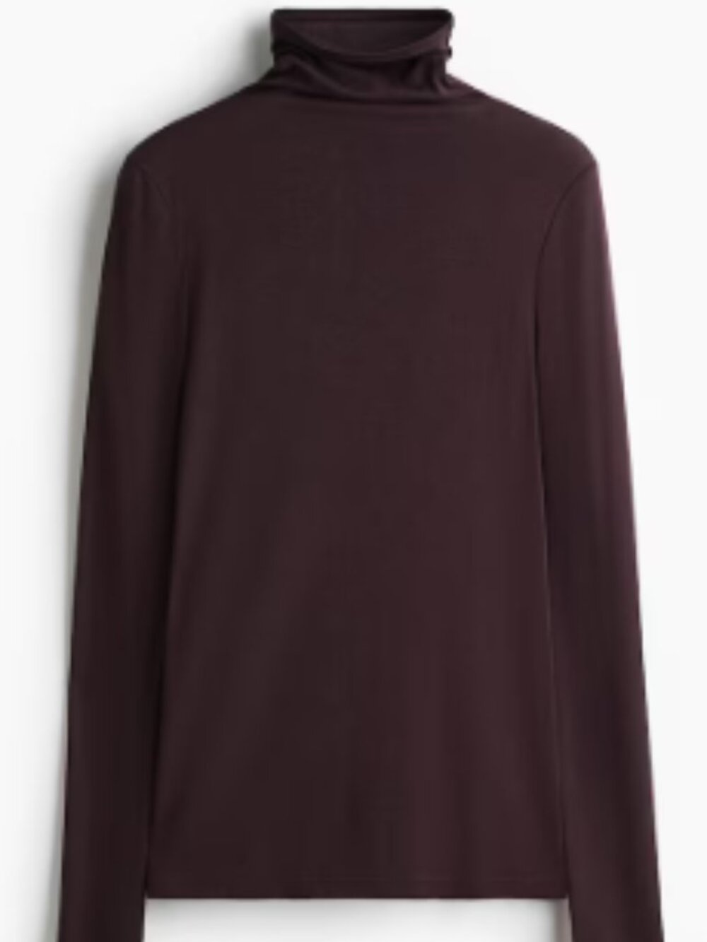 Pima Cotton Turtleneck Top